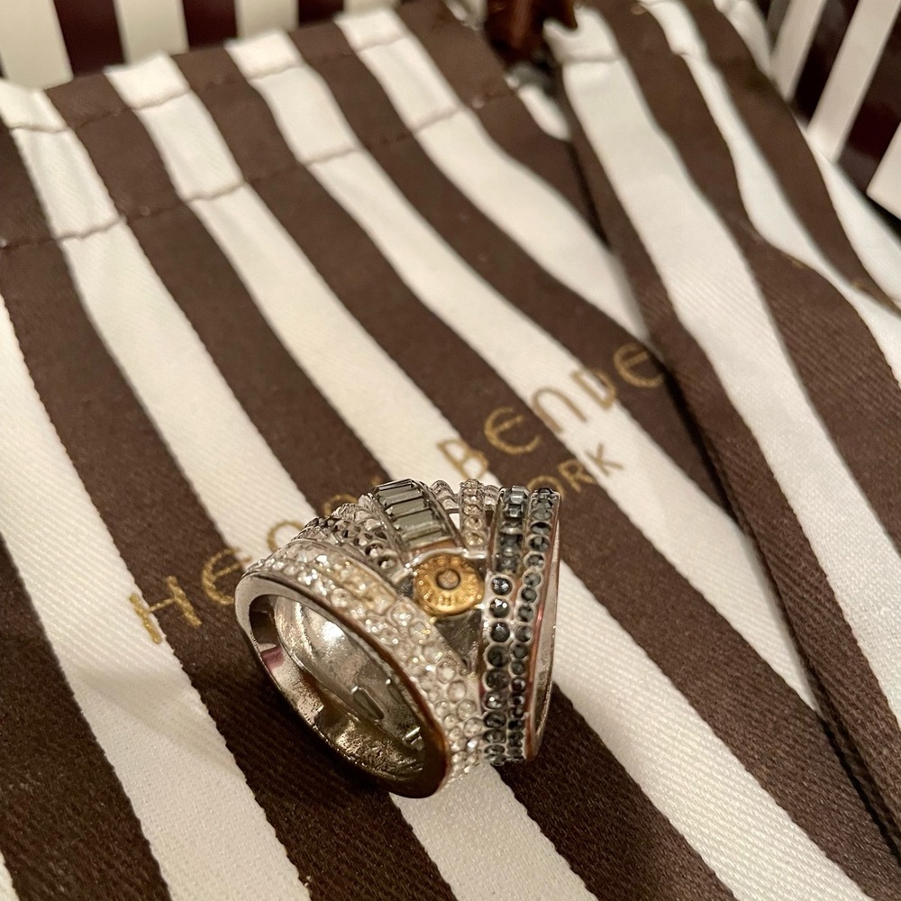 ✨HENRI BENDEL BLING ON BLING RING✨ - Picture 3 of 6